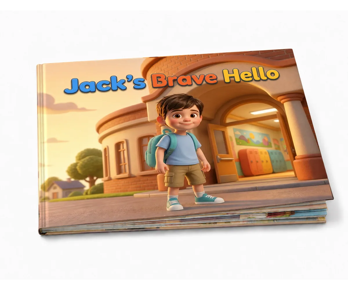 Brave Hello hardcover book cover